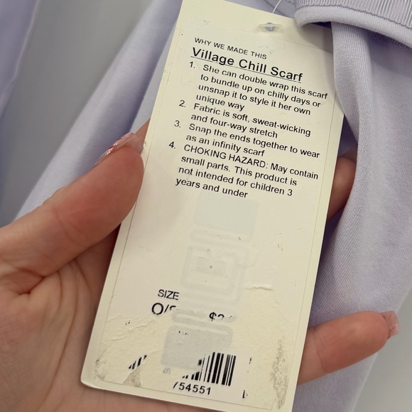 Ivivva vintage chill scarf purple - Picture 2 of 3